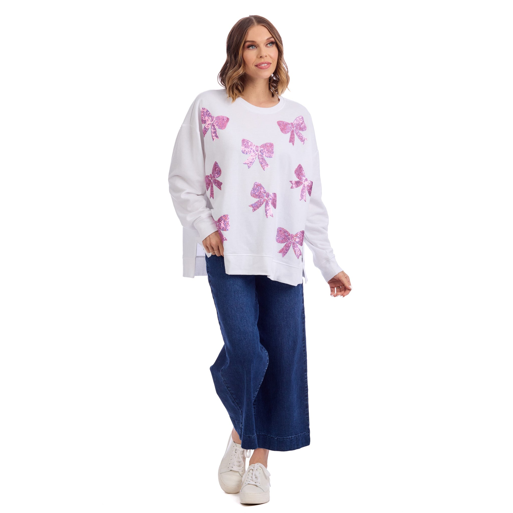 Bow Sparkle Sweatshirt