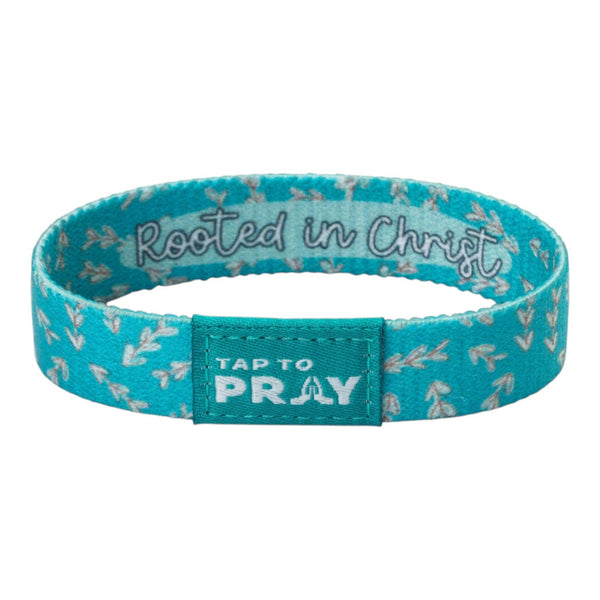 Tap To Pray® Kingfolk Series Wristband – Rooted In Christ: Small