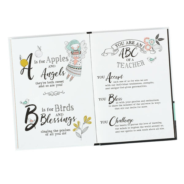 Gift Book Heart of a Teacher Padded Hardcover