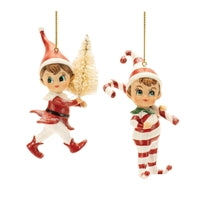 Assorted Elf Ornaments