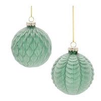 Ball Ornaments Assorted 3"D Glass