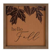 Hello Fall Frame 10"