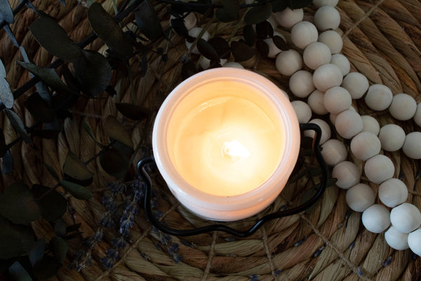 5 oz Cream Jar Candle: Pink Guava