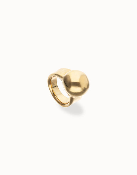Uno de 50 Ring with sphere shape