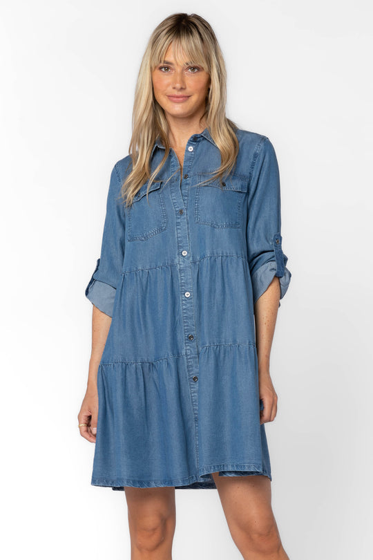 Velvet Heart Bree Tiered Babydoll Dress – Citrus and Moss