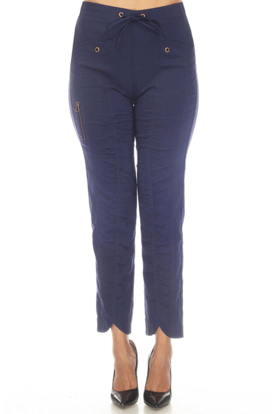 Ruched Scallop Pant