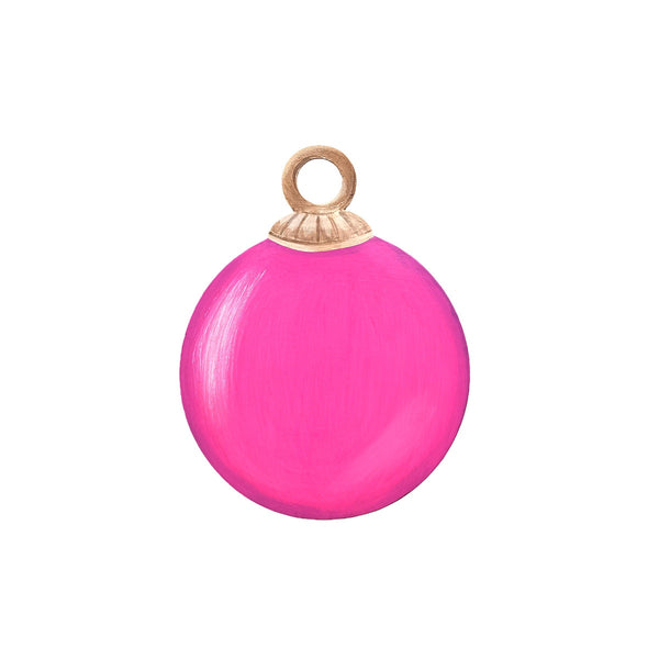 Round Tree Ornament Magnet