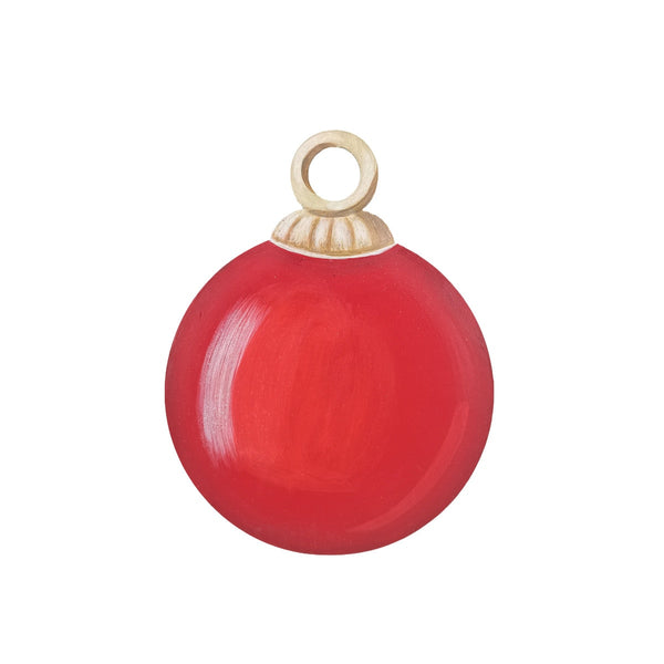 Round Tree Ornament Magnet