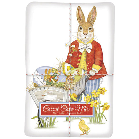Rabbit Wheelbarrow Carrot Cake