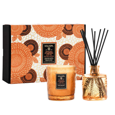 Spiced Pumpkin 5oz Demi Candle & Diffuser Duo Set