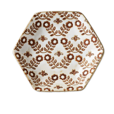 LAVNDER & HONEY HEX APP PLATE