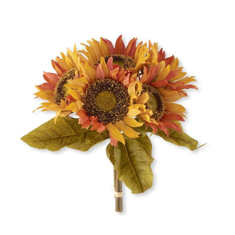 Orange 3 Tone Sunflower Bundle
