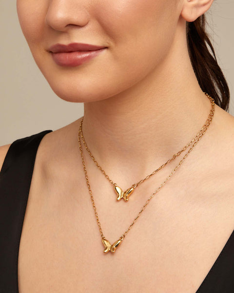 Doublefly Necklace