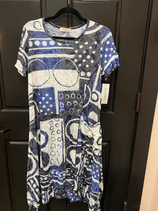 Dottie, Crushed Dress, Poly Rayon