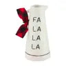 Christmas Pitcher Bud Vases