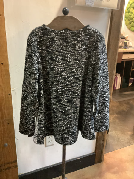 Red Zip Blk/White Top