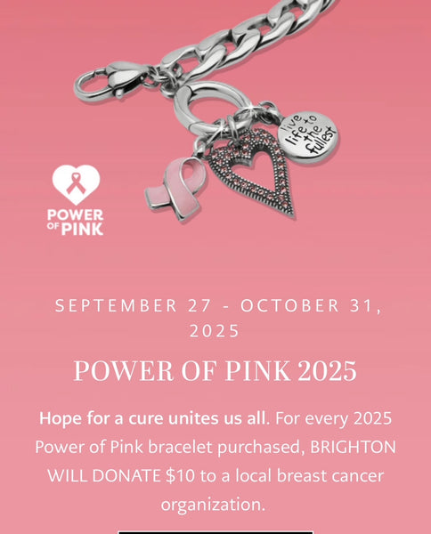 2025 Power of Pink Brighton Bracelet