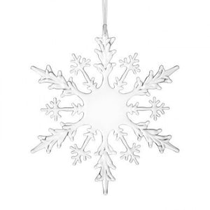 12" ACRYLIC SNOWFLAKE ORNAMENT