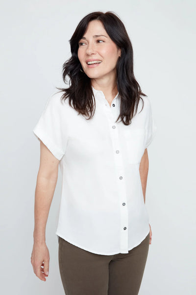 RENUAR WOVEN BLOUSE, Crème