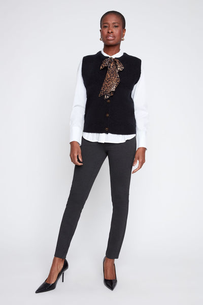RENUAR KNIT SWEATER, BLACK