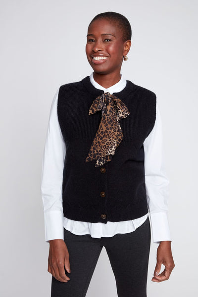 RENUAR KNIT SWEATER, BLACK