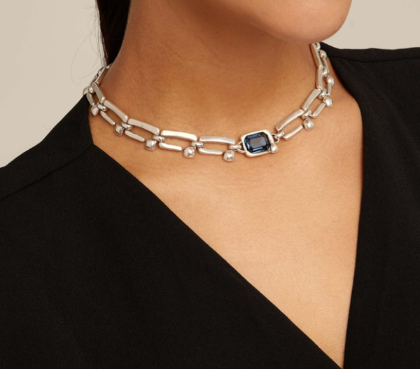 Uno de 50 Unconventional Necklace - Blue
