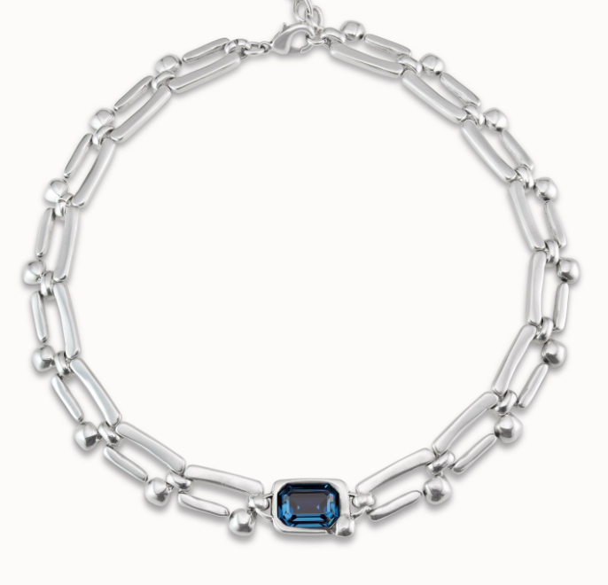 Uno de 50 Unconventional Necklace - Blue