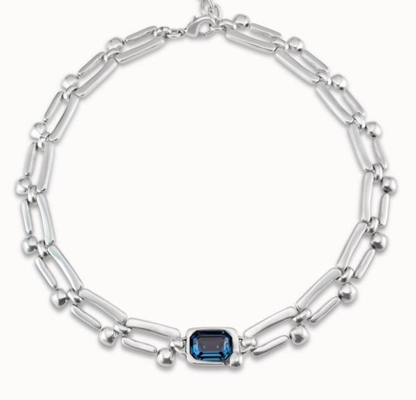 Uno de 50 Unconventional Necklace - Blue