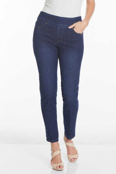 Ankle Jean Pant w/ Front and Back Pockets