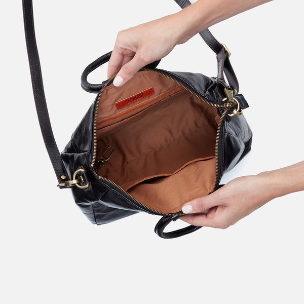 HOBO Sheila Med. Satchel -Black