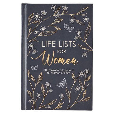 Gift Book Life Lists for Women-Hardcover