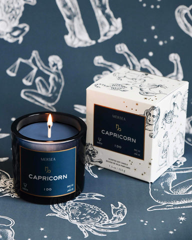 Capricorn Sun Sign Mersea Candle