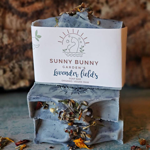 Sunny Bunny Gardens All Natural Handmade Soap - Organic Lavender Soap