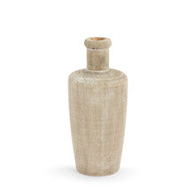 Pine Wood Vase 10"