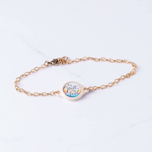 Tap To Pray® Survivor Series Bracelet: Turquoise + Cross