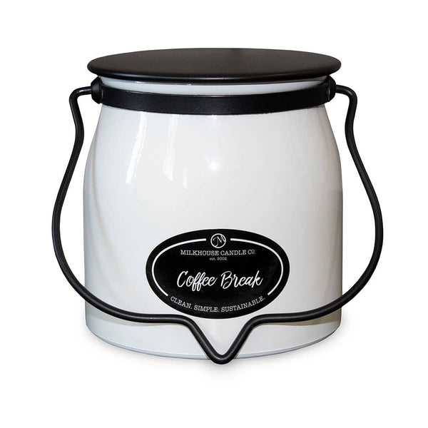 16 oz Butter Jar Candle: Coffee Break