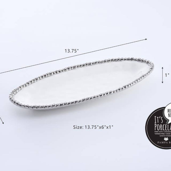 Pampa Bay Small Oval Serving Piece