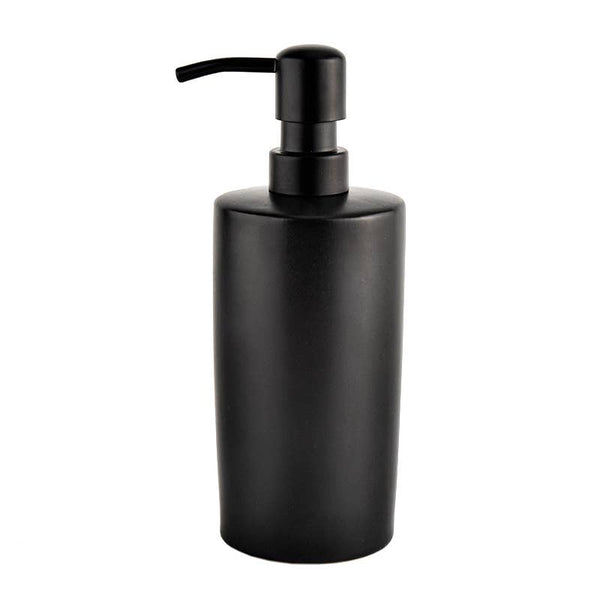 15oz Black Stoneware Hand Soap Dispenser- Home Decor & Gifts