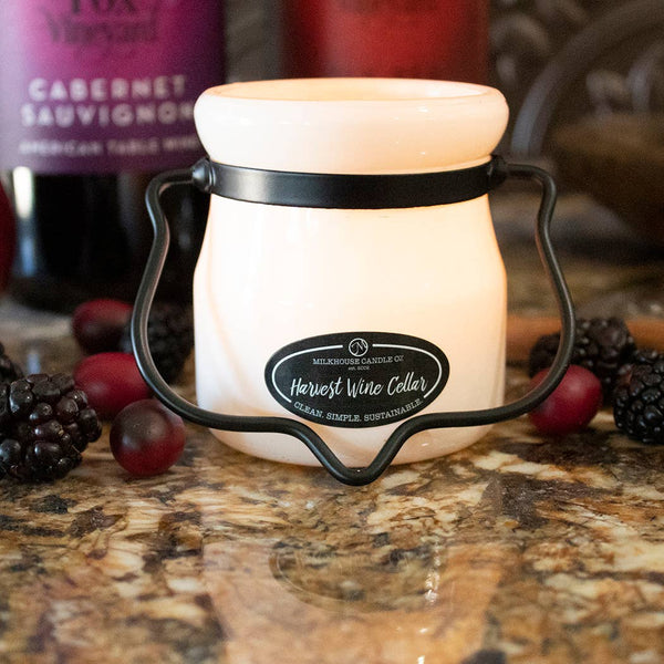 5 oz Cream Jar Candle: Harvest Wine Cellar