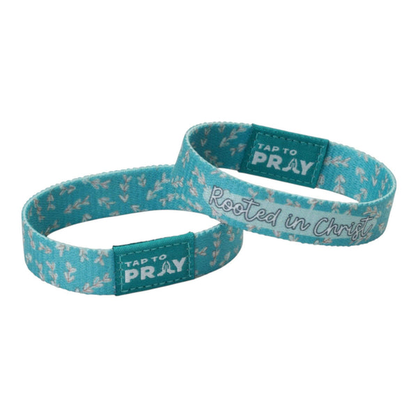 Tap To Pray® Kingfolk Series Wristband – Rooted In Christ: Small