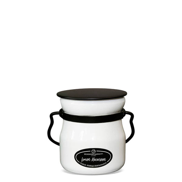 5 oz Cream Jar Candle: Lemon Macaroon