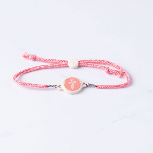 Tap To Pray® Survivor Series Bracelet: Onyx + Cross