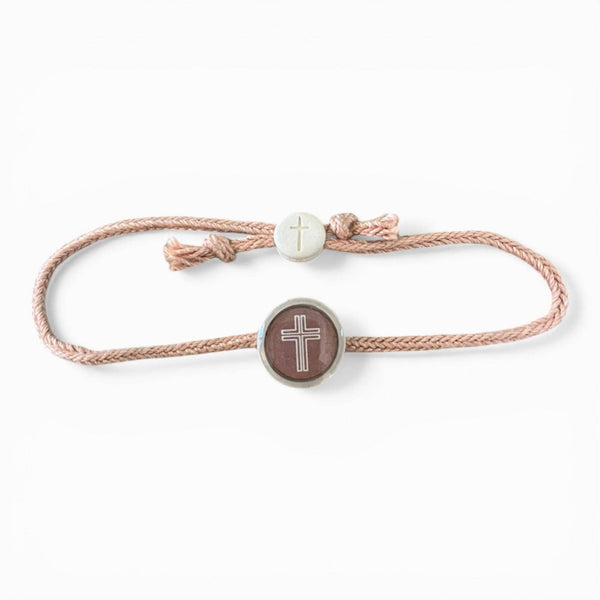 Tap To Pray® Survivor Series Bracelet: Turquoise + Cross