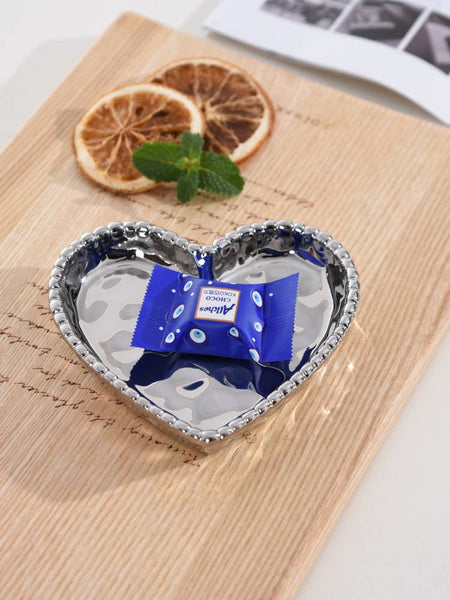 Mini Heart Dish Silver