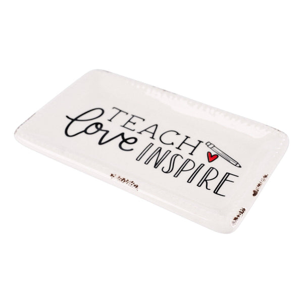 Teach Love Inspire Trinket Tray