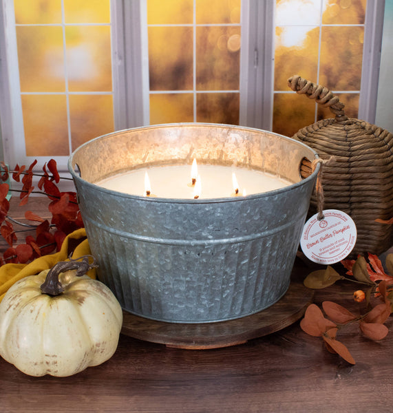 9 Pound Monster Candle: Brown Butter Pumpkin