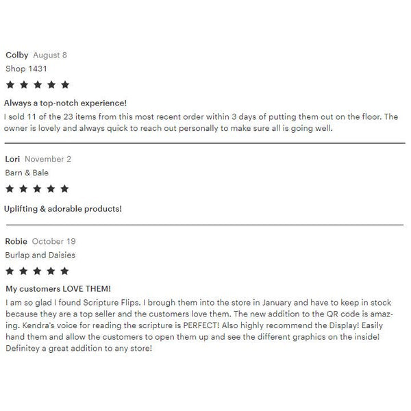 Worship Scripture Flip