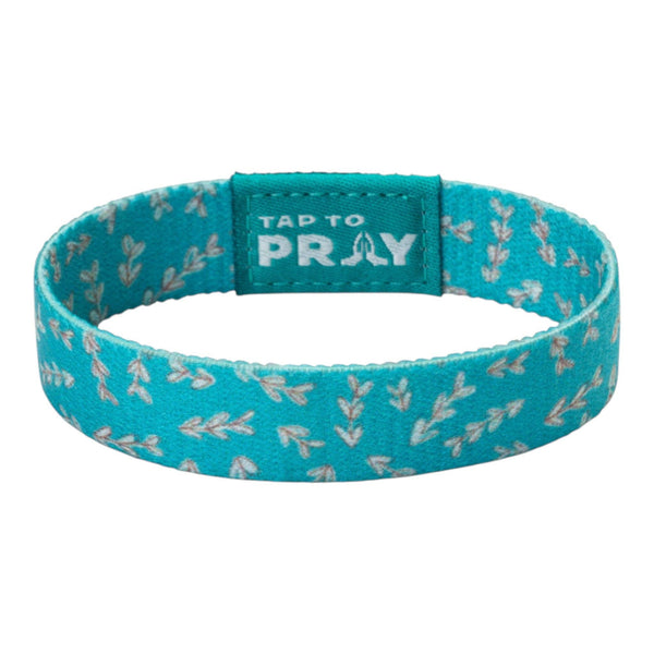 Tap To Pray® Kingfolk Series Wristband – Rooted In Christ: Extra Small