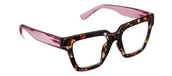 Take a Bow (Blue Light): Tortoise/Blush / Reading / 1.50