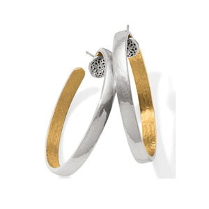 Ferrara Entrata Medium Hoop Earrings